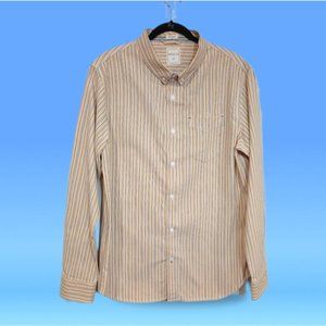 NUCO Striped Long Sleeve Men's Button Down Shirt Size Large in perfect condition